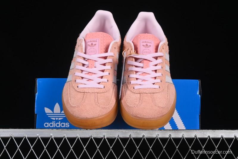 Adidas Originals Gazelle Indoor Retro Casual Slip-Resistant Wear-Resistant Low-Top Skate Shoes - IE2946