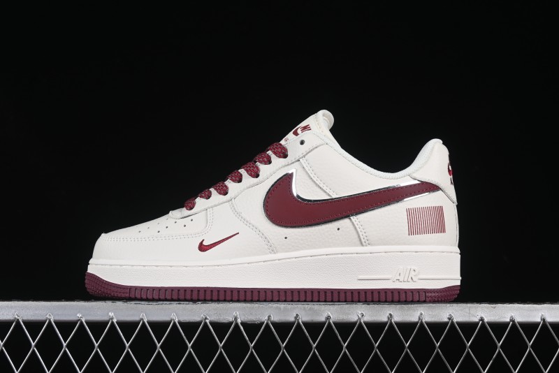 Nike Air Force 1 '07 Low QR Code Black Star Sneakers Low-Top Casual Shoes - CU1836-961