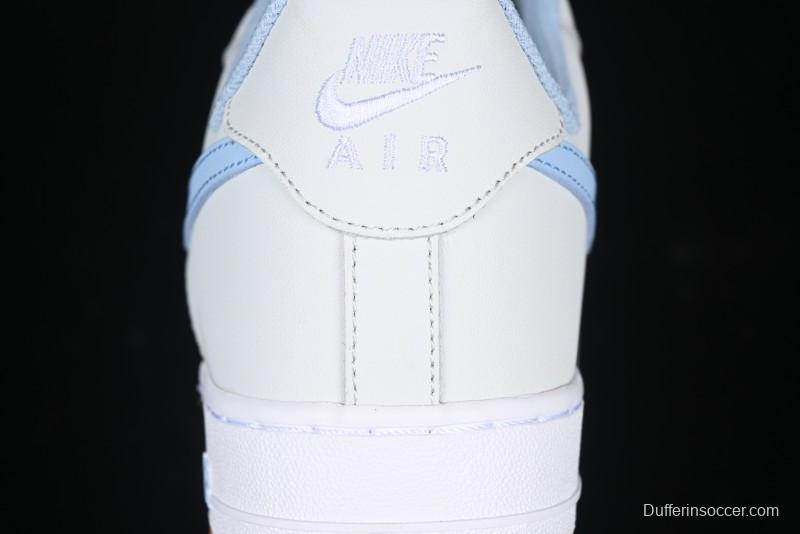 Nike Air Force 1 '07 Low Light Blue Casual Sneakers - 315122-102