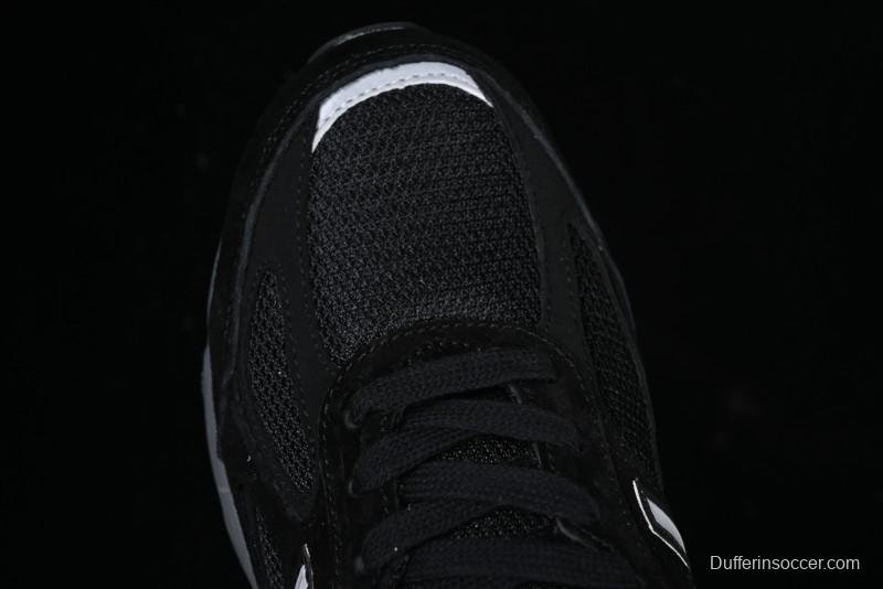New Balance 990 Series Premium Retro Running Shoes with Carbon Fiber Midsole - M990BK4