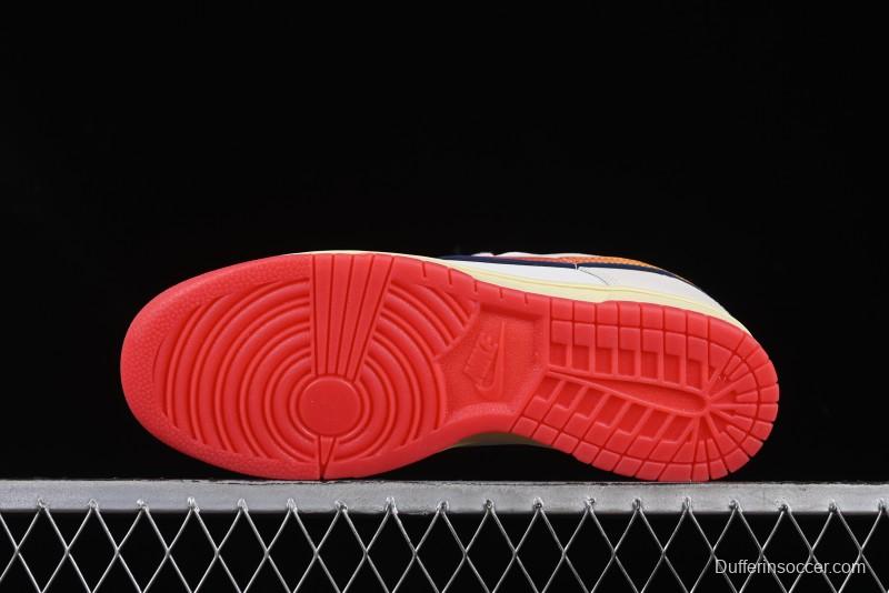 Nike SB Dunk Low Rainbow Gradient Low-Top Casual Skateboard Shoes - HV5749-110