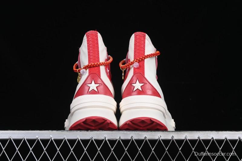 Converse Legacy Run Star Snake Year Limited Edition Platform Sneakers with Cushioned Sole - A13346C