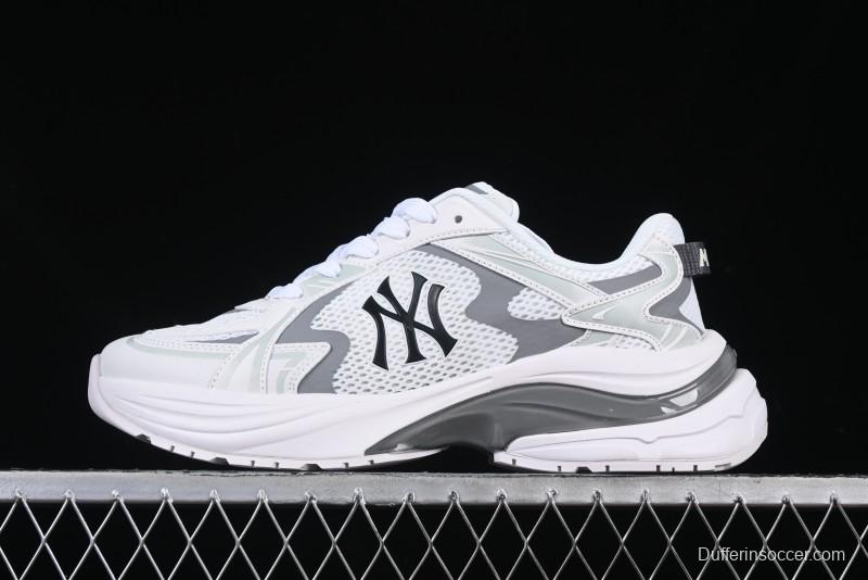 New York Yankees MLB Bigball Chunky Curve Thick Sole Casual Running Shoes - 3ARNSPL4N50WHS