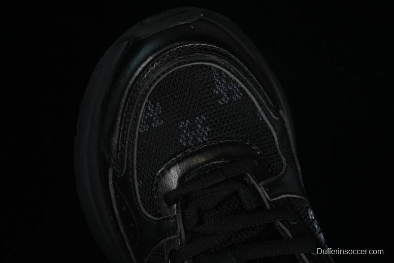 New York Yankees NY MLB Fast Ball Classic Monogram 24SS Retro Casual Running Shoes - 3ARNFSB4N07BKS