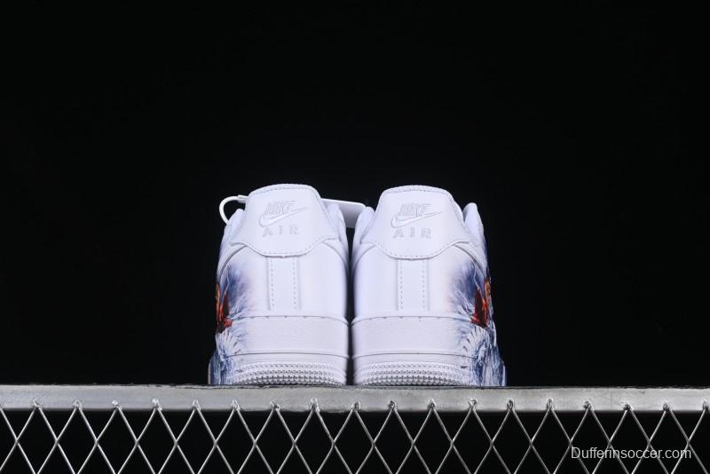 Nike Air Force 1 '07 Low Casual Sneakers with All-sole Air Cushion - DD8959-100