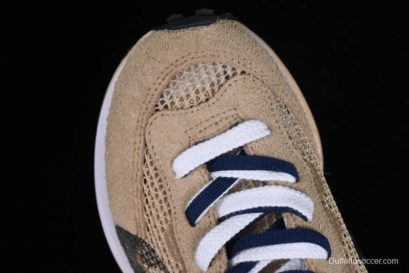 Nike Sacai VaporWaffle 3.0 Deconstructed Running Shoes with Layered Sole - CV1363-102