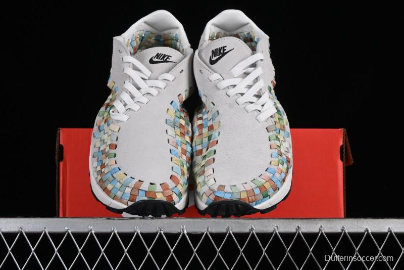Nike Air Footscape Woven Asymmetrical Woven Slip-Resistant Abrasion-Resistant Low-Top Lifestyle Casual Shoes - FB1959-101
