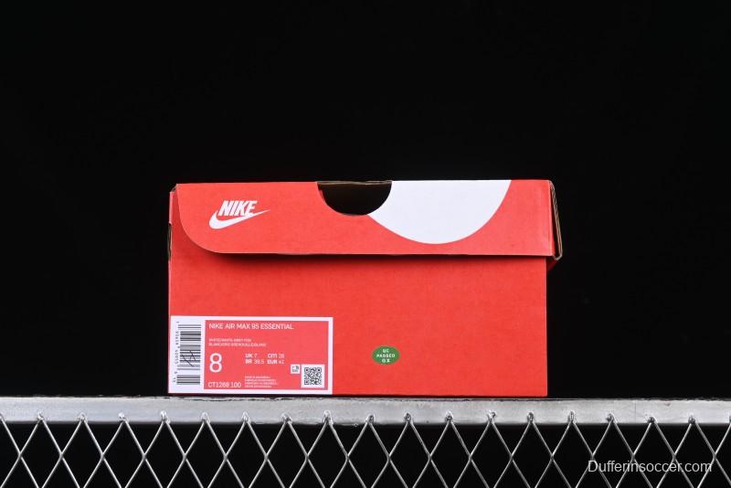 Nike Air Max 95 Retro Running Shoes with Air Cushion - CT1268-100