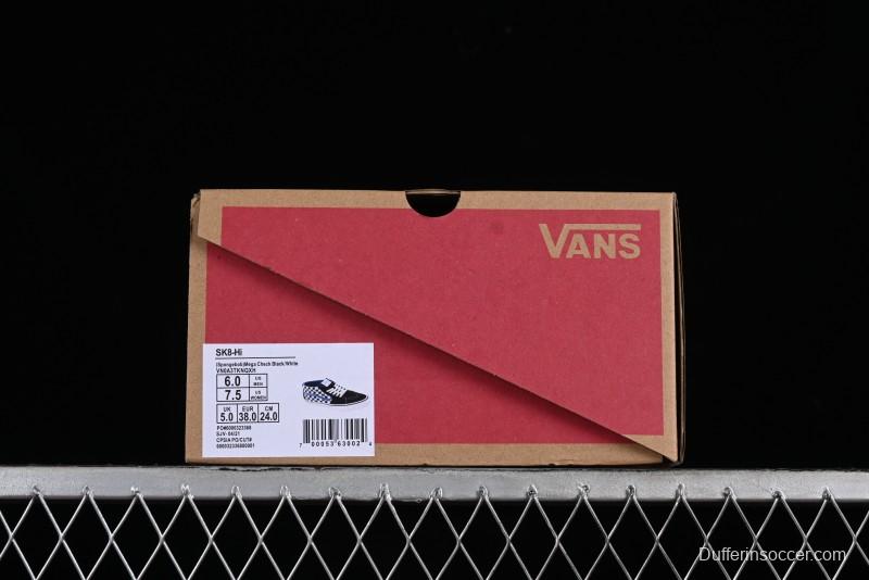 Vans SK8-Mid x Liberaiders Origami Checkerboard Mid-Top Casual Skate Shoes - VN0A3TKNQXH