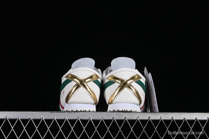 Onitsuka Tiger Mexico 66 Low-Top Leather Sneakers for Casual Running - 1183B511-200