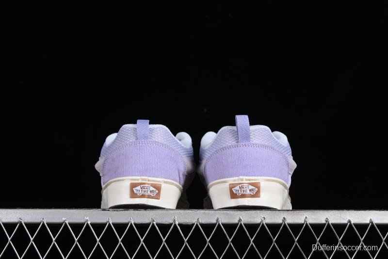 Vans Knu-Skool VR3 LX Low-Top Retro Sneakers in Dusty Purple - VN0009QCB9P