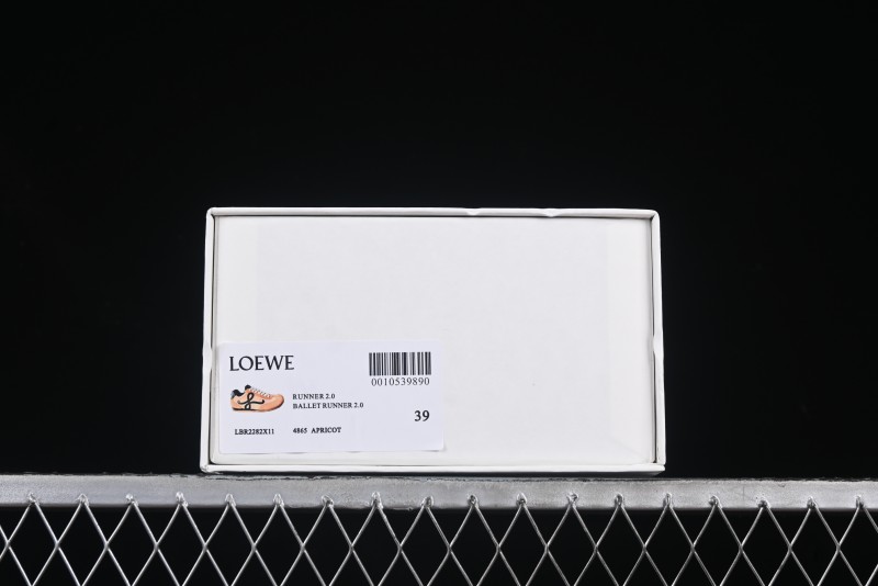 Loewe Ballet Runner 2.0 Sneakers Retro Style Lightweight Training Shoes - Apricor