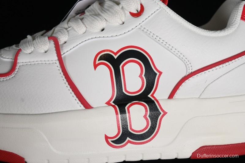 MLB Chunky Liner Basic New York Yankees Thick Sole Casual Sneakers with 6cm Height Increase - 3ASXCA12N43RDS