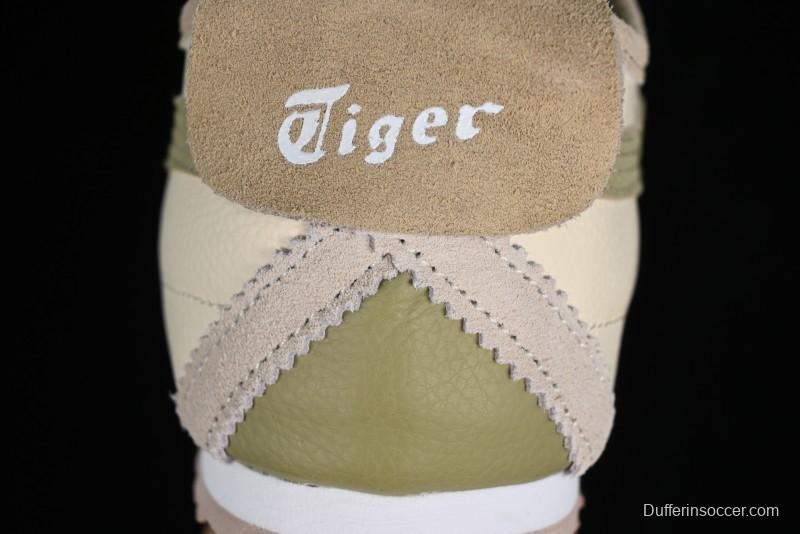 Onitsuka Tiger Mexico 66 Low-Top Leather Casual Running Shoes - 1183C076-101