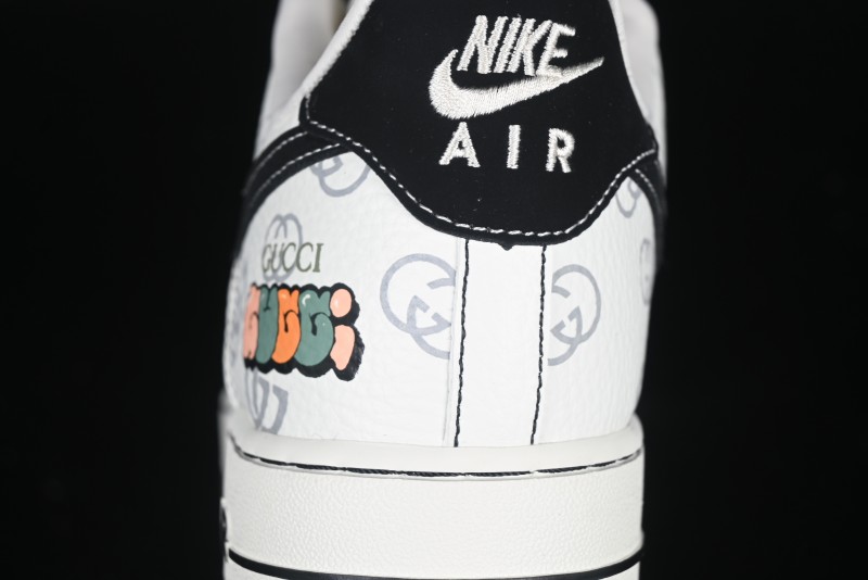 Nike Air Force 1 '07 Low Gucci Collaboration Classic Pattern Low-Top Casual Sneakers - CH6336-516