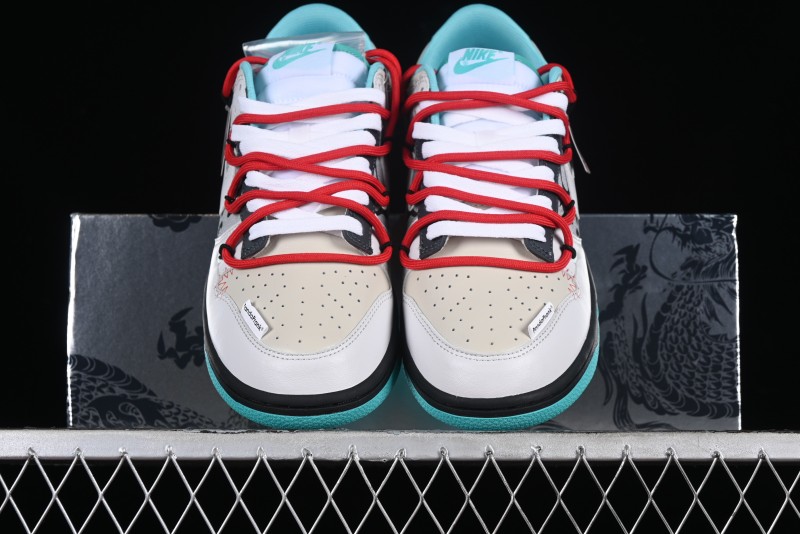 Nike Dunk Low Panda Prank CNY Year of the Dragon Limited Edition SB Low-top Casual Sneakers - DV0831-101