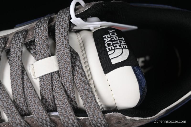 Nike SB Dunk Low The North Face Collaboration - Mysterious Grey Anniversary Edition Customized Low-Top Casual Skate Shoes - XS1086-006