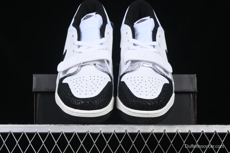 Nike Air Jordan Legacy 312 Low Sneakers with Velcro Strap and Triple Design - FQ7827-110