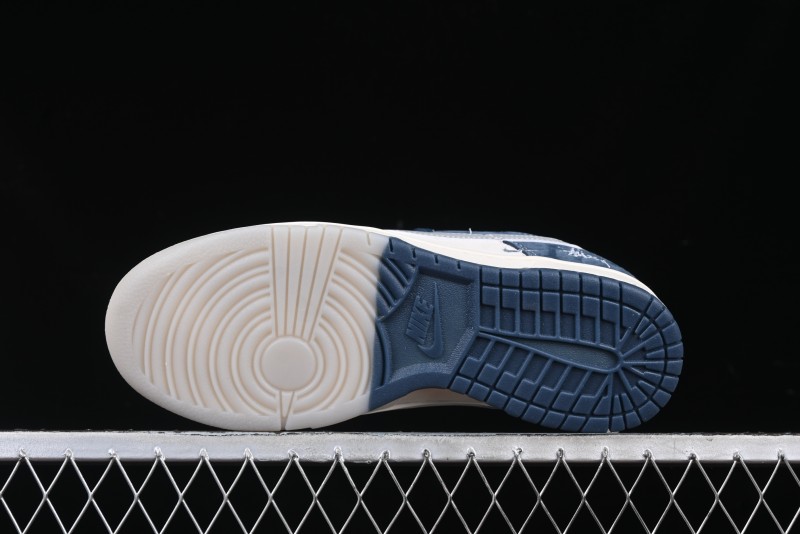 Nike SB Dunk Low Stussy Anniversary Custom Low-Top Casual Skate Shoes - DM6868-030