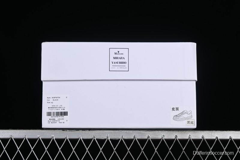 Wayne Original Sole Leather Low Sneaker with Melted Ice Cream Outsole - W.E5