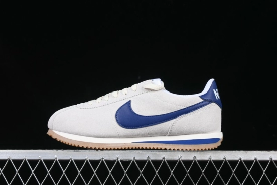Nike Classic Cortez Leather Retro Running Shoes - FQ8108-110