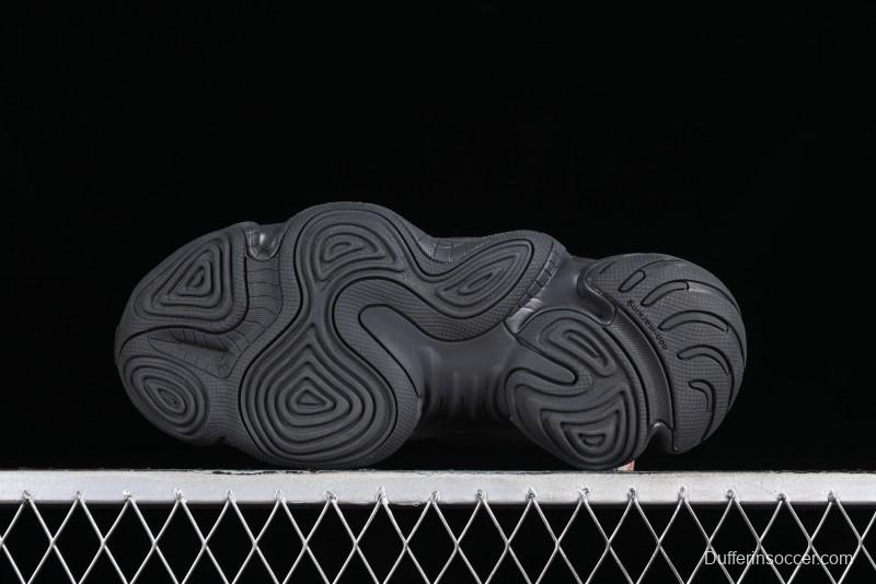 Adidas Yeezy 500 Black Casual Running Shoes - F36640