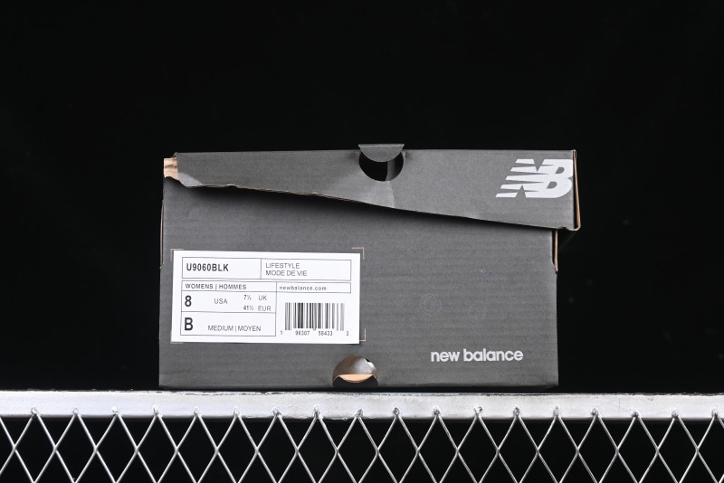 New Balance 9060 Retro Casual Running Shoes with ABZORB Cushioning Technology - U9060BLK