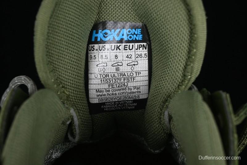 HOKA ONE ONE Tor Ultra Low Round Toe Cushioned Durable Low-Cut Hiking Shoes - 1153137F FSTF