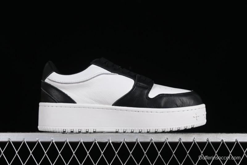 SMFK Comfortable Chunky Sole White Sneakers - T.D4