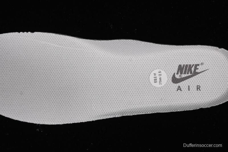 Nike Air Force 1 '07 Low Casual Sneakers with Hemp Rope Laces and Distressed Design - 315122-333