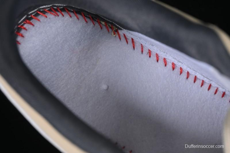 Nike Air Force 1 '07 Low Stussy Collaboration Grey Fog Swoosh Low-Top Casual Sneakers - KK1988-033