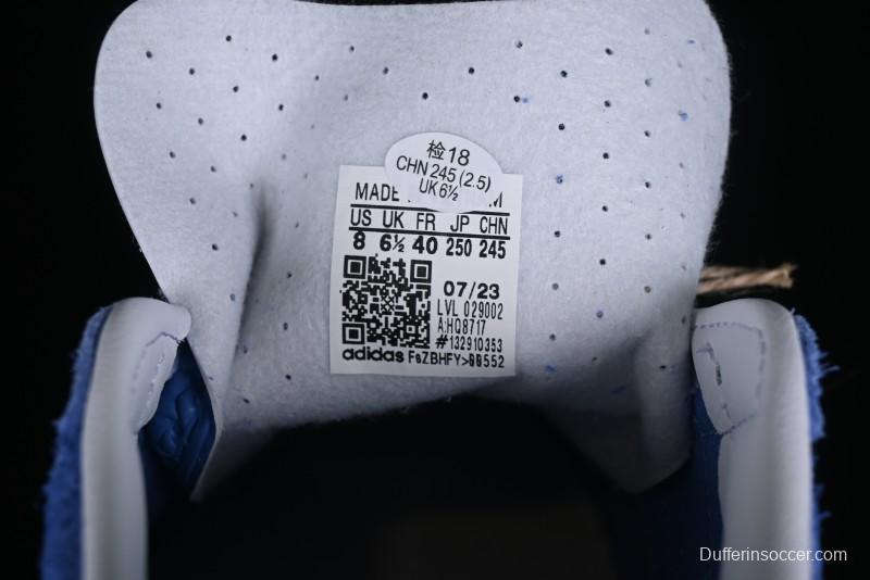 Adidas Originals Gazelle Indoor Retro Casual Slip-Resistant Wear-Resistant Low-Top Sneakers - HQ8717