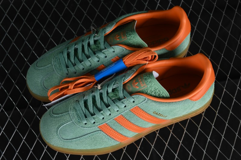 Adidas Originals Gazelle Indoor HQ8714 Retro Casual Slip-Resistant Wear-Resistant Low-Top Sneakers