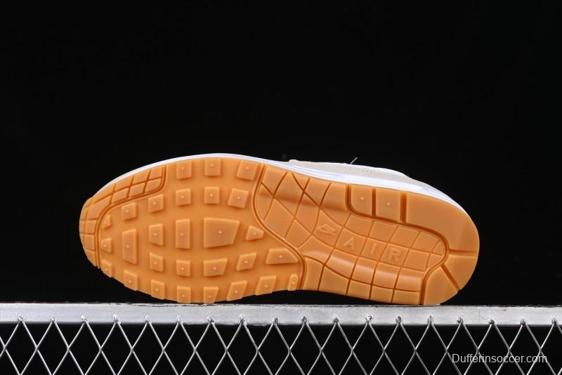 Nike Air Max 1 Retro Running Shoes with Half-Sole Air Cushion - AA0512-100