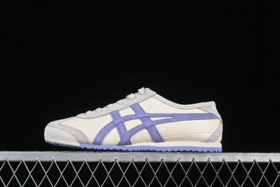 Onitsuka Tiger Mexico 66 Low-Top Leather Sneakers for Casual Running - 1183B391-102