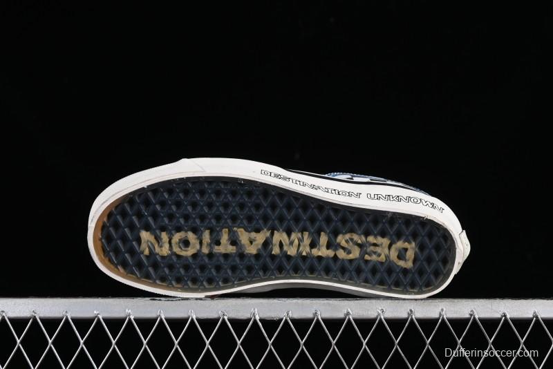 Vans SK8-Mid x Liberaiders Origami Checkerboard Mid-Top Casual Skate Shoes - VN0A3TKNQXH