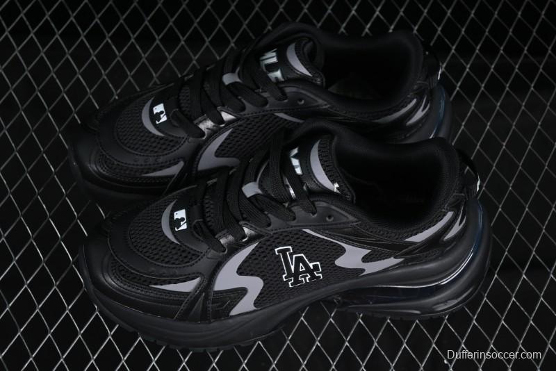 New York Yankees MLB Bigball Chunky Curve Thick Sole Casual Running Shoes - 3ARNSPL4N07BKS