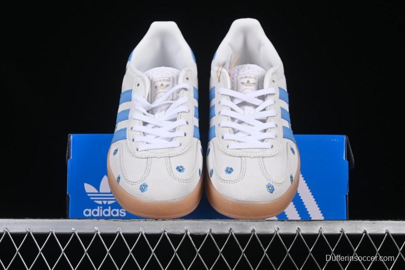 Adidas Gazelle Indoor Originals Retro Casual Slip-Resistant Wear-Resistant Low-Top Skate Shoes - IF4491