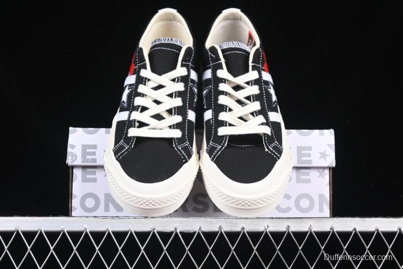 Converse x Play Comme Des Garcons One Star Academy Pro Low Top Casual Sneakers - A09870C