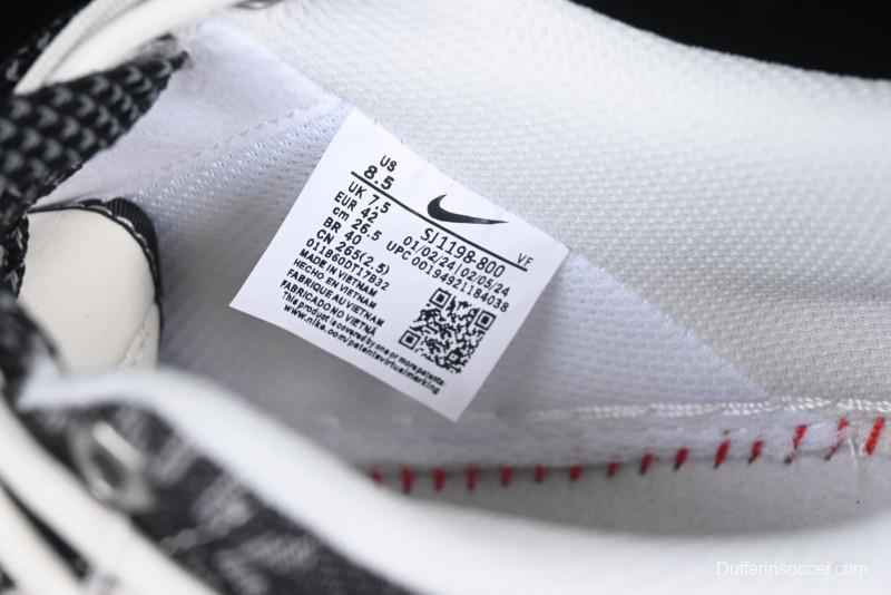 Nike Air Force 1 '07 Low Levi's Collaboration Black Denim Drawstring Casual Sneakers - SJ1198-800