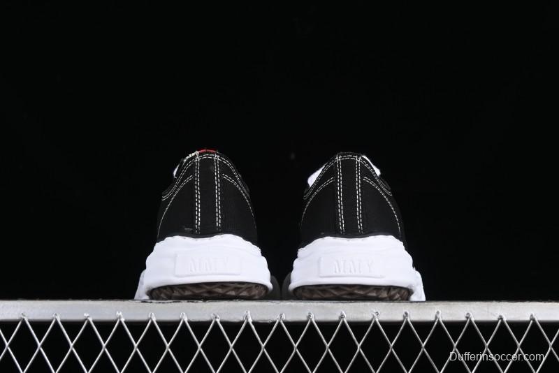 Wayne MMY Original Sole Leather Low Sneaker with Deconstructed Ice Cream Sole - W.E5