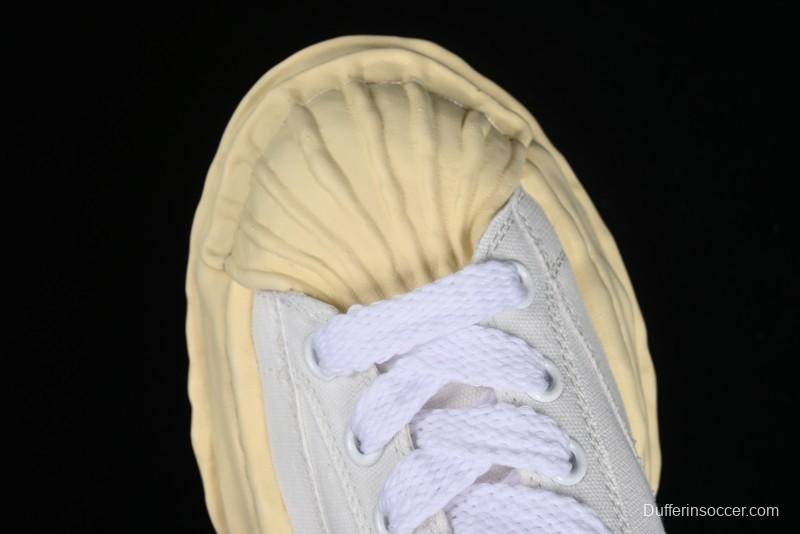Wayne MMY Original Sole Leather Low Sneaker with Deconstructed Ice Cream Sole - W.E5
