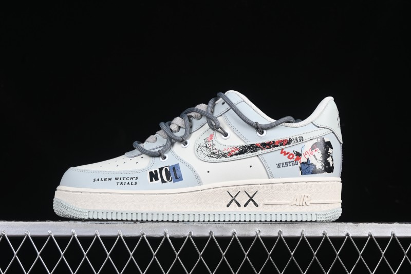Nike Air Force 1'07 Low "Entertainment Magazine" Casual Sneakers - KS6896-222