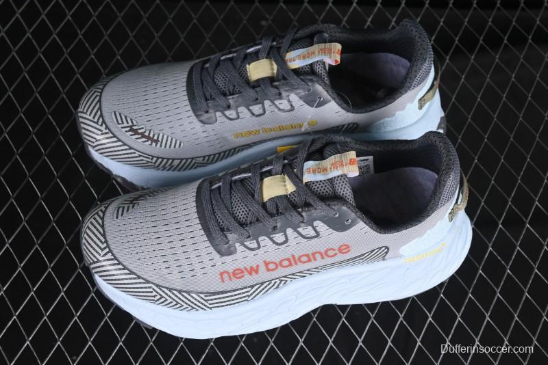 New Balance Fresh Foam X More V3TDS Low-Top Running Shoes with Durable Slip-Resistant Outsole - MTMORAG3