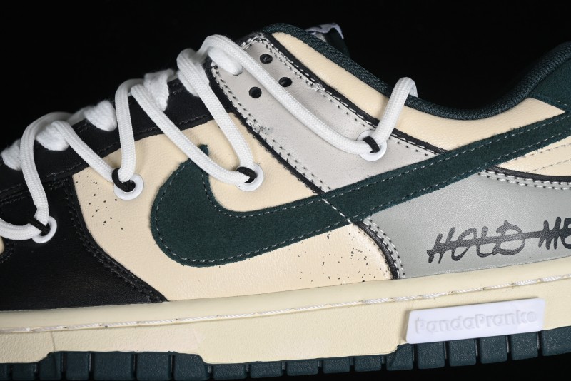 Nike Dunk Low Panda Prank Universe Exploration - Star Trek Mocha SB Strap Low-top Casual Sneakers - FQ8080-133