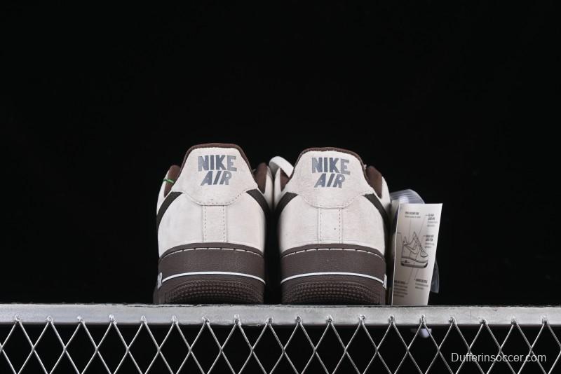 Nike Air Force 1 '07 Low Casual Sneakers with Full-Length Air Cushion - HQ3485-104