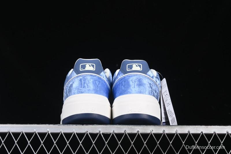 New York Yankees MLB Bigball Chunky Window Velvet Monogram Thick Sole Casual Running Shoes - 3ASXCVC4650NYS