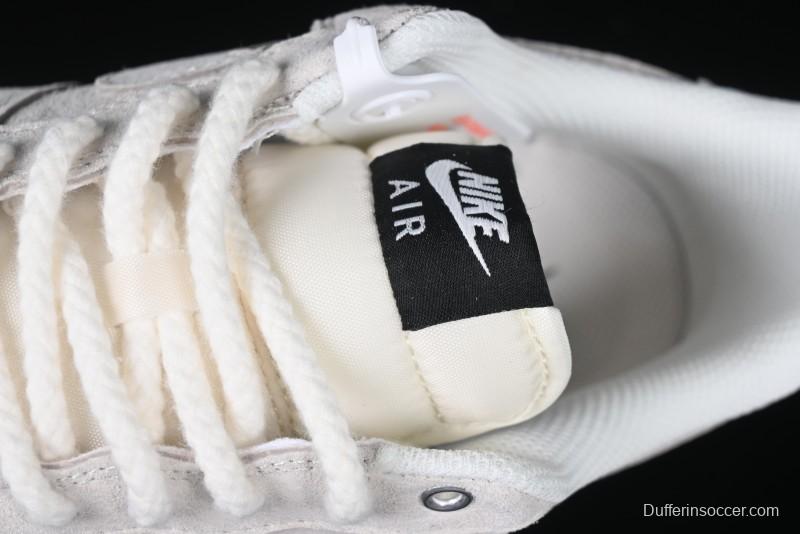 Nike Air Force 1 '07 Low Supreme Champion Collaboration Off-White Mini Swoosh Casual Sneakers - SJ6698-020