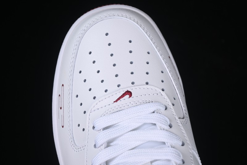 Nike Air Force 1 '07 Low "Nezha" 2D Hand-Painted Doodle Casual Sneakers with Full-Length Air Cushion - FV5988-105
