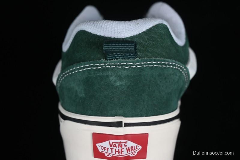 Vans Classics Knu Skool Green Platform Sneakers - VN0AUAK374